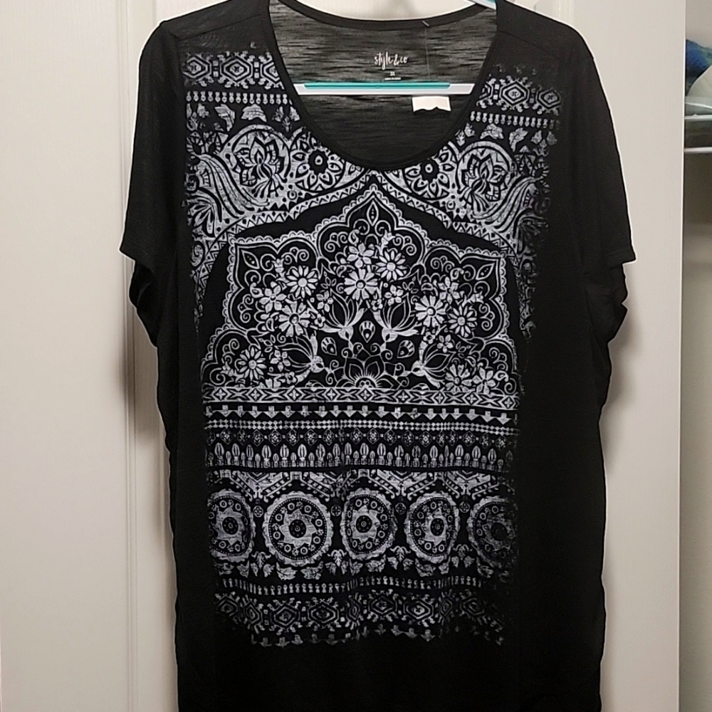 Style & Co tee